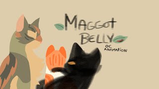 Maggot Belly Animation meme Warrior Cats OCs REMAKE [upl. by Lux]