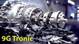 9G TRONIC 9 speed hybrid transmission from MercedesBenz [upl. by Iznik]