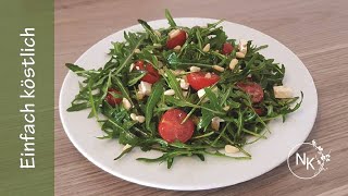 Rucola Salat mit Pinienkerne [upl. by Dareen856]