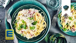 Spaghetti Carbonara Rezept I Nudelklassiker aus Italien  EDEKA [upl. by Post5]