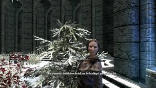 Lets play Modded Skyrim ep 2 Mageing around [upl. by Aivilo]