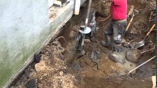 Helical Pile Foundation Underpinning [upl. by Ahsenhoj]