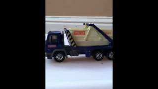 Matchbox rwr DAF classic 55 skip truck [upl. by Glimp518]