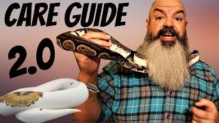 Beyond the Ball Python Care Guide Next Level Snake Care [upl. by Japha]