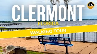 Clermont Florida Walking Tour 4K  with Stroll and Seek [upl. by Portingale]