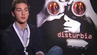 Interview with Shia LaBeouf on Disturbia [upl. by Andras]