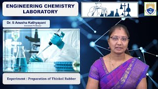 Preparation of Thiokol Rubber by Dr S Anusha Kathyayani [upl. by Bolitho]