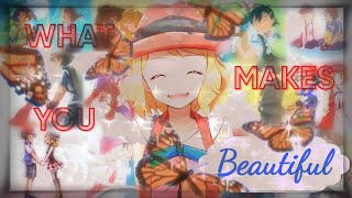 Amourshipping AMV  What Makes You Beautiful Pokemon AMV [upl. by Modeste]