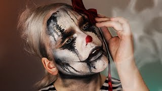 Halloween The Sad Clown Makeup Tutorial [upl. by Giguere]