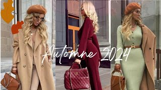 Tenues dautomne chic et tendance 20242025Fall outfit ideas🧡🍁🤎 [upl. by Ohcamac]