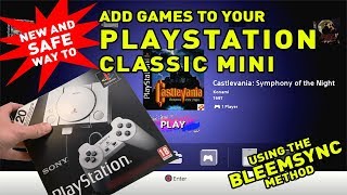 UPDATED AND SAFE Way to add games to your Playstation Classic Mini  Bleemsync PS1 Mini Hack 2 [upl. by Merchant884]