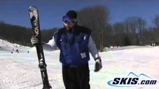 2011 Volkl Unlimited AC30 Titanium Skis Review from skiscom [upl. by Gilles]