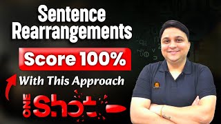 Sentence Rearrangements  Jumbled PQRS  How to solve in 30 sec  Complete Concept  Anubhav Sir [upl. by Ycul974]