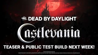 Castlevania Teaser and PTB announced Dead By Daylight Developer Update [upl. by Inttirb]