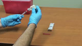 Vaccine Dose Preparation  Dose in 3 mL syringe with 1quot needle IM [upl. by Tabbatha652]