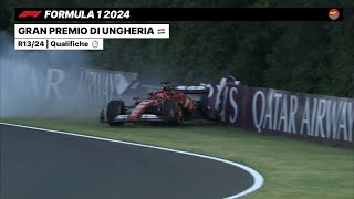 🏎 F1  LIVE Qualifiche GP Ungheria 🇭🇺 [upl. by Anual]