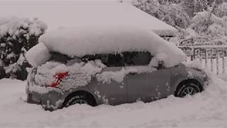 13112019 40cm Neuschnee auf 860m über Mittersill AT [upl. by Biddick124]