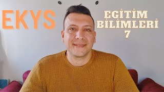 EKYS Eğitim Bilimleri 7  Eğitimde Program Geliştirme [upl. by Vernier]