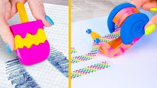 10 DIY Außergewöhnliche Schulsachen Für Den Sommer SchulStreiche [upl. by River]