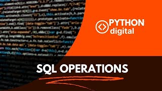 SQL operations [upl. by Aneen492]