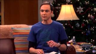 06x11 Sheldon singing christmas songs  The Big Bang Theory [upl. by Can]