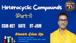 CHemistryCom  CSIRNET GATE IITJAM  Heterocyclic Compounds  PartI Aromaticity [upl. by Eiramacissej]