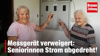 Strom abgeschaltet Smart Meter verweigert Fall nimmt neue Wendung  kronetv NEWS [upl. by Aihsitan481]