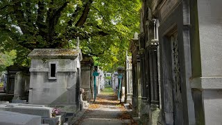 A Walk Through Montmartre Cemetery  Paris France [upl. by Resaec586]