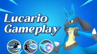 Lucario Extreme Speed Gameplay Pokemon Unite [upl. by Christiane]