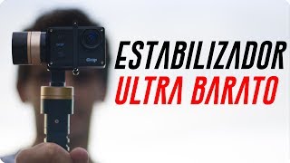 El mejor GIMBAL BARATO para GOPRO y cámaras deportivas [upl. by Gasparo]