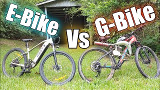 Electric Bikes Vs Gas Bikes In The REAL World [upl. by Esiralc251]