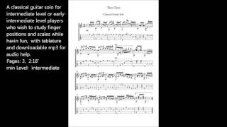 Tico tico guitar score [upl. by Denie]