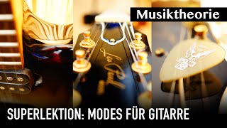 ★ Die Tonarten amp Modes für Gitarre Lernen ★ [upl. by Barron]