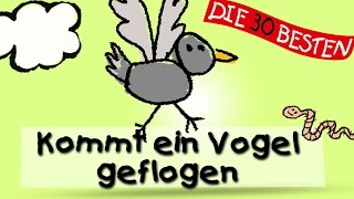 Kommt ein Vogel geflogen  Traditionelle Kinderlieder  Kinderlieder [upl. by Llekim]