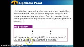 25 Algebraic Proofs [upl. by Joub]