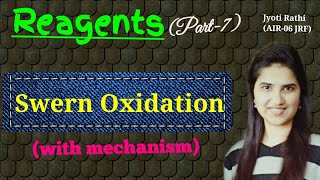 Swern oxidation reaction mechanismReagentsOrganic chemistry for CSIRNET GATE and IITJAM [upl. by Iaht]