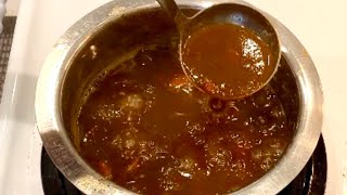 How to make easy tamarind saucechutneytamarind sour [upl. by Ahseikram652]