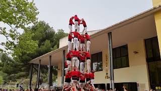 Castellers de Barcelona 5 de 7  Diada del Local de Castelldefels 2024 [upl. by Nyar623]