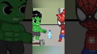 Hero Baby Hulk amp Spiderman Supper man vs Thanos  Cartoon 2D Evolution Animation shorts PART 11 [upl. by Eiliak]