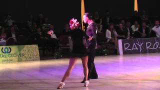 Evgeny Vinokurov  Christina Luft  Solo Cha Cha Cha  Crystal Palace Cup 2014 [upl. by Yelnats]