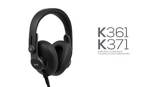 AKG K361 and K371 Foldable Studio Headphones [upl. by Ravilob]