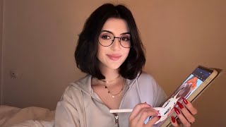 ASMR Weird Girl From Class Draws You On Her iPad  relaxing tapping and whispering [upl. by Ednutey]