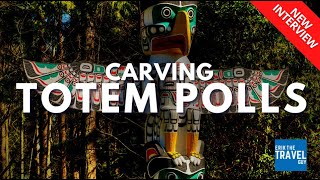 Fascinating Totem Poll Carving [upl. by Garrett]