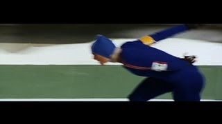 Ard Schenk Wins Speed Skating Triple Gold  Sapporo 1972 Winter Olympics [upl. by Wilone672]