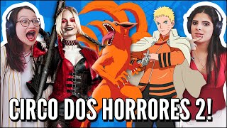 JOVENS REAGEM A 7 MINUTOZ  CIRCO DOS HORRORES 2 RAP DO SHARINGAN E RAP DO NARUTO E KURAMA [upl. by Aneger]