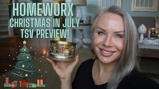 HOMEWORX 2023 Christmas in July TSV QVC Preview [upl. by Nerraj]