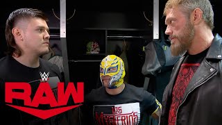 Tensions rise between Edge and the Mysterios Raw Aug 8 2022 [upl. by Oilla]