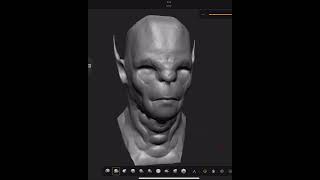 Zbrush Mobile Sketching 1  Zbrush For Ipad   Free Version [upl. by Buckler732]