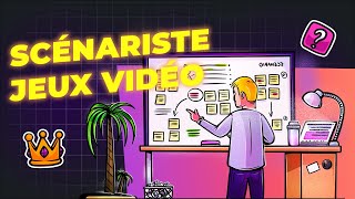 Scénariste jeux vidéo  missions salaire compétences et formations [upl. by Ayojal]