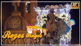 CABALGATA REYES MAGOS  Sevilla 2024 [upl. by Nyladnarb352]